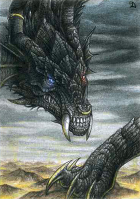ACEO for Drakhenliche by Dragarta